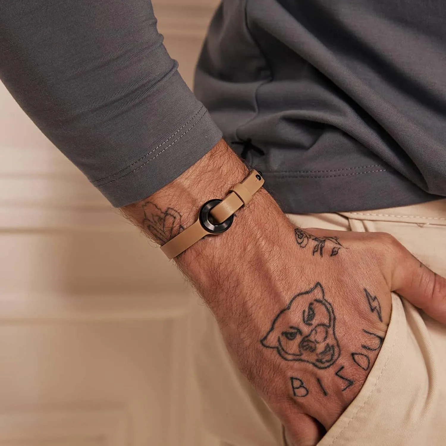 Leather Wrap Bracelet for Men MVMT lessen enzyme police introduction Circuit 