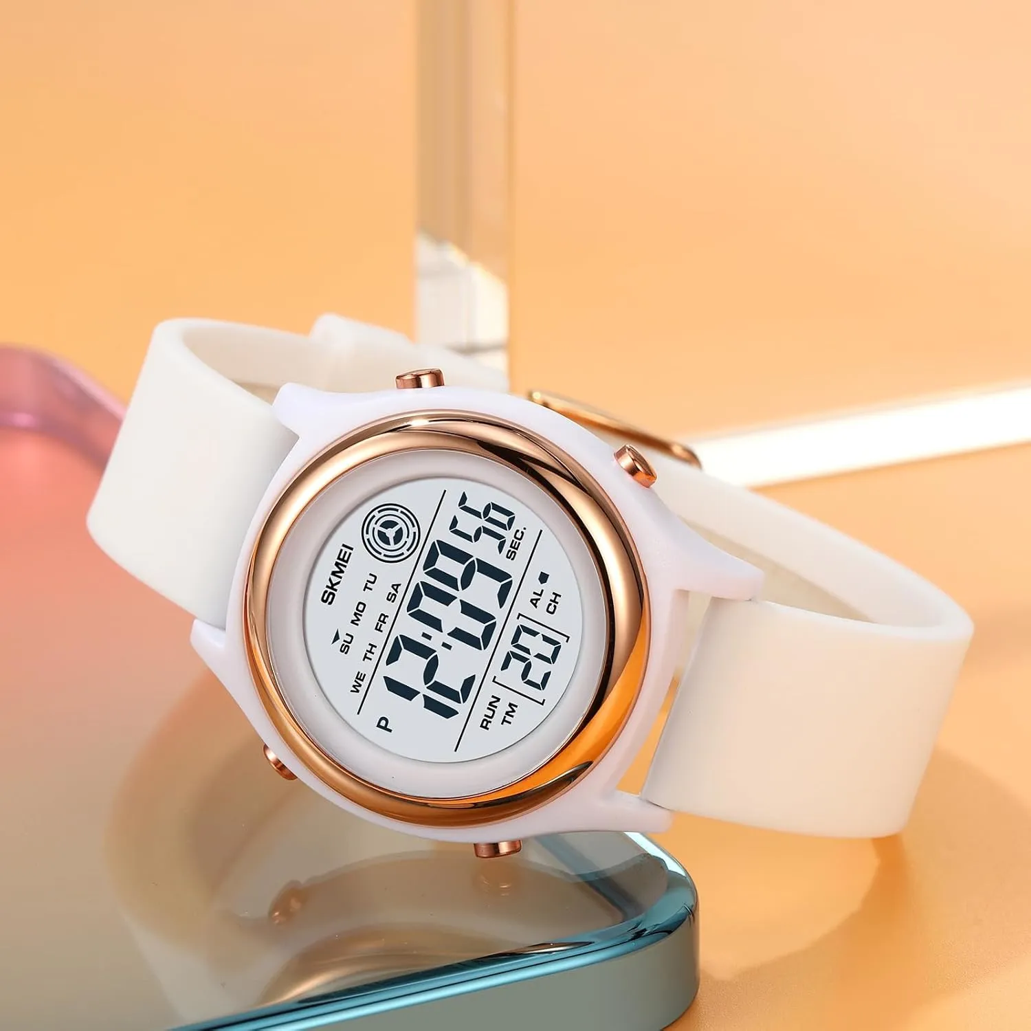LED Sport Waterproof Multifunctional Watch unless taut for Woman Ladies Gosasa Fashion Women's Digital Watch 