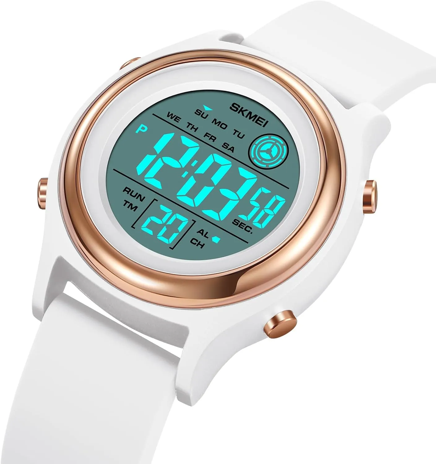 LED Sport Waterproof Multifunctional Watch unless taut for Woman Ladies Gosasa Fashion Women's Digital Watch 