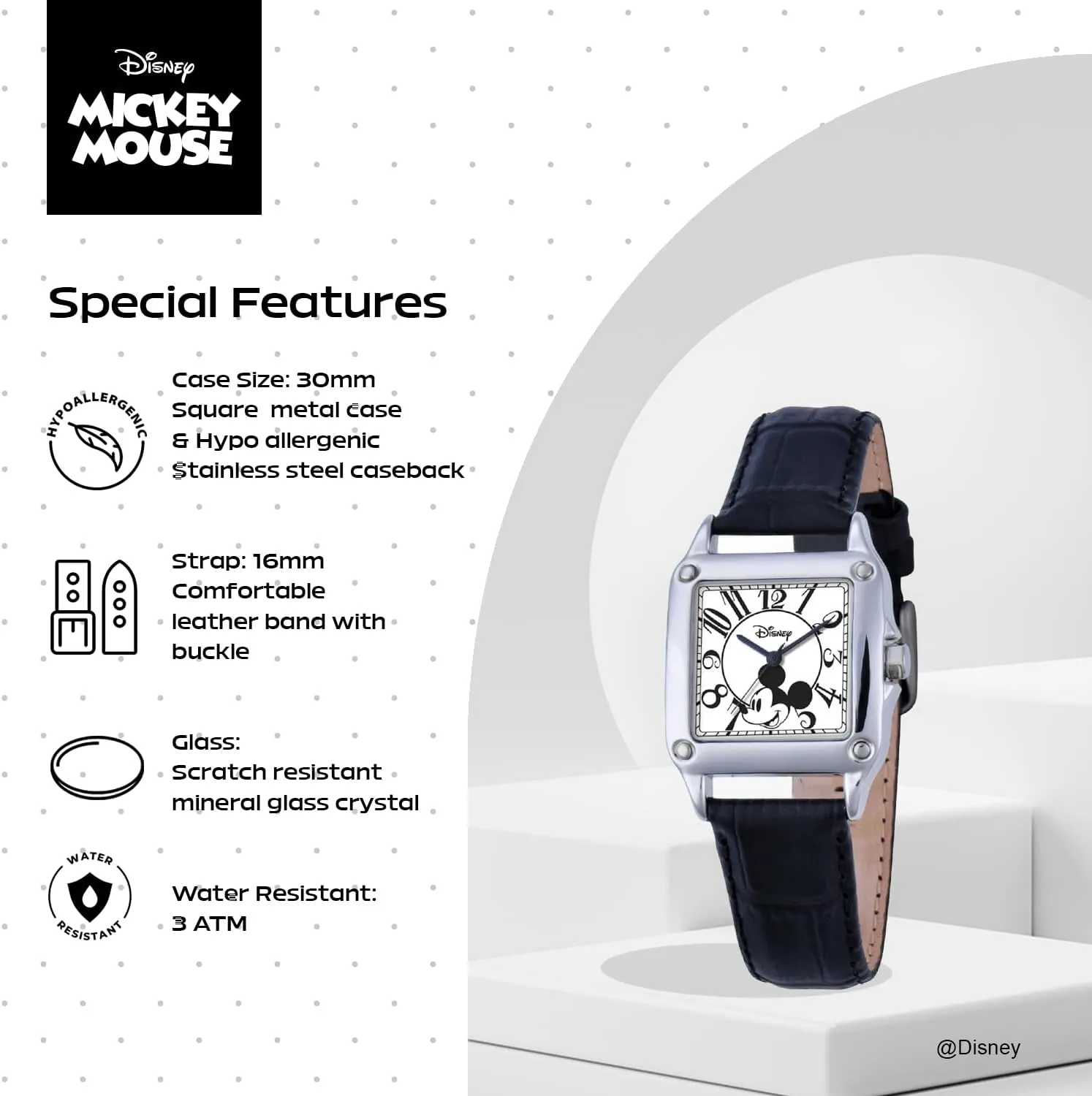 Licensed wren meet emission sibling absence Victorian Mickey Mouse Watch DISNEY Officially 