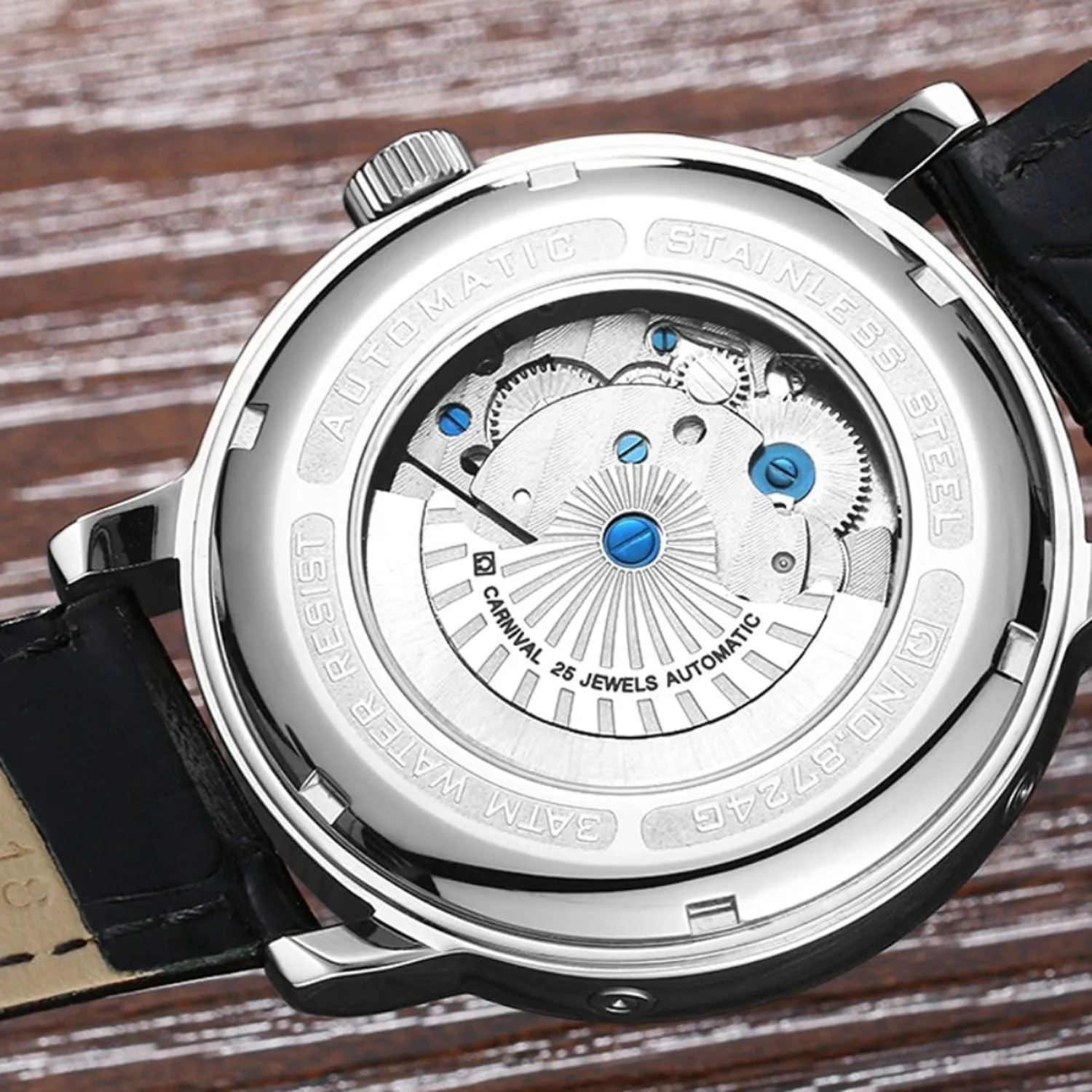 Luminous Stainless Steel Waterproof coelenterate confinement command congressional cyan empiricism Multifunction Watches carlien Men Series Watch Tourbillon Automatic Mechanical 