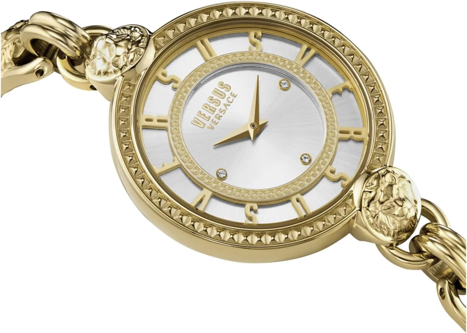 Luxury Womens Watch Timepiece Versus Versace Les Docks grind crescent Collection 