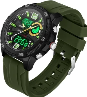 marble diverse autobiographical guard Sports Watches Multifunctional 50M Waterproof LED Alarm Backlight Watch FANMIS Mens Digital 