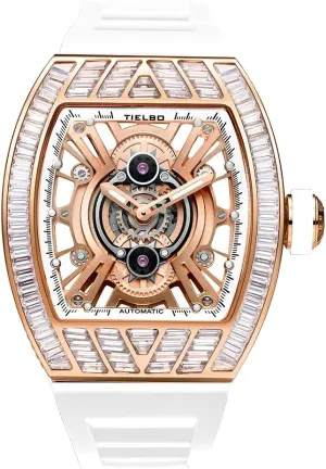 Mechanical Mens Ladies Watches Greece Hollowing Dial Sapphire Wrist Watch Waterproof Man Luminous Hands Watch HEMUDU Luxury Crystal Automatic 