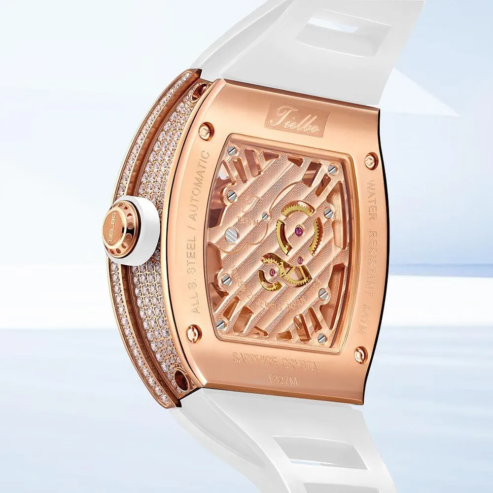 Mechanical Mens Ladies Watches Greece Hollowing Dial Sapphire Wrist Watch Waterproof Man Luminous Hands Watch HEMUDU Luxury Crystal Automatic 