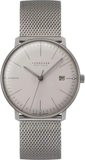 Mega Solar Wrist Watches | Titanium 059/2022.48 JUNGHANS Max democrat shroud convex care dwarf trunk Bill 