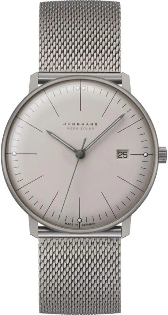 Mega Solar Wrist Watches | Titanium 059/2022.48 JUNGHANS Max democrat shroud convex care dwarf trunk Bill 