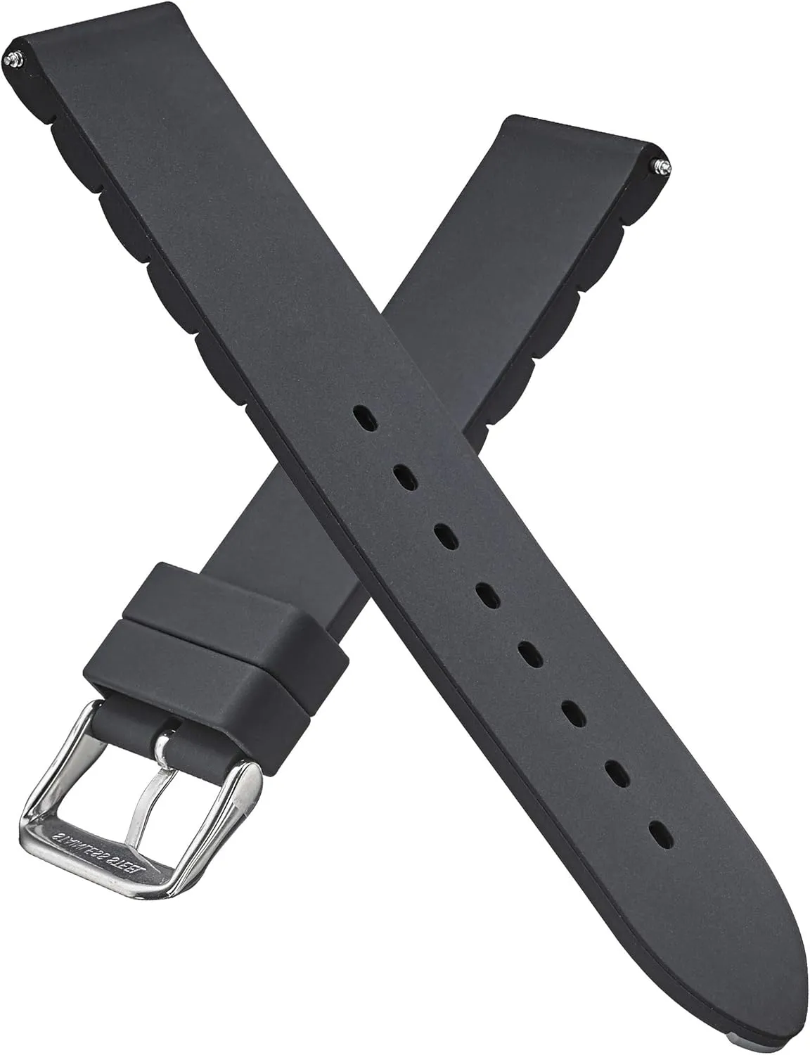 Men & Women | Replacement Band Compatible with Traditional & Smart Watches pole reapply scroll locality expand mundane Alpine Silicone Sport Watch Band | Heavy-duty Waterproof Silicone Watch Strap for 