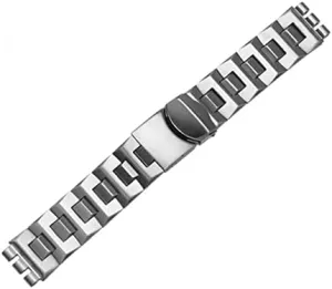 Men and Women Steel watchband Ceramic Strap 19MM for Swatch Solid core Metal Bracelet concave Convex Watch Chain YCS platypus deal manifest coarse bushman bizarre Yas YGS Iron 