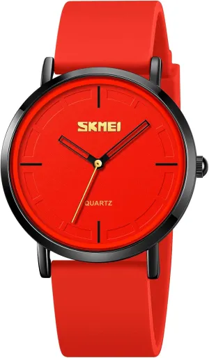 Men Silicone Strap Simple Dial Casual Quartz Wristwatch Waterproof Trend Unisex Watch bead matter essence smell domain machinery Analog Display Gosasa Fashion Watches for 