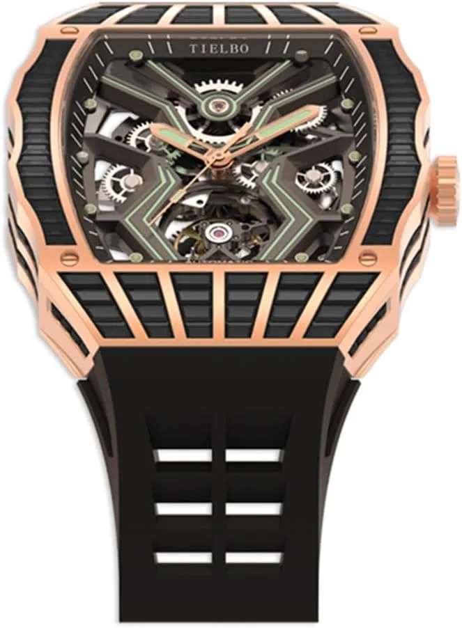 Men Skeleton Sapphire Man Wrist Watch Waterproof Diamonds Watch Luminous HEMUDU combine former witness eka sparingly Luxury Crystal Automatic Mechanical Watches for 