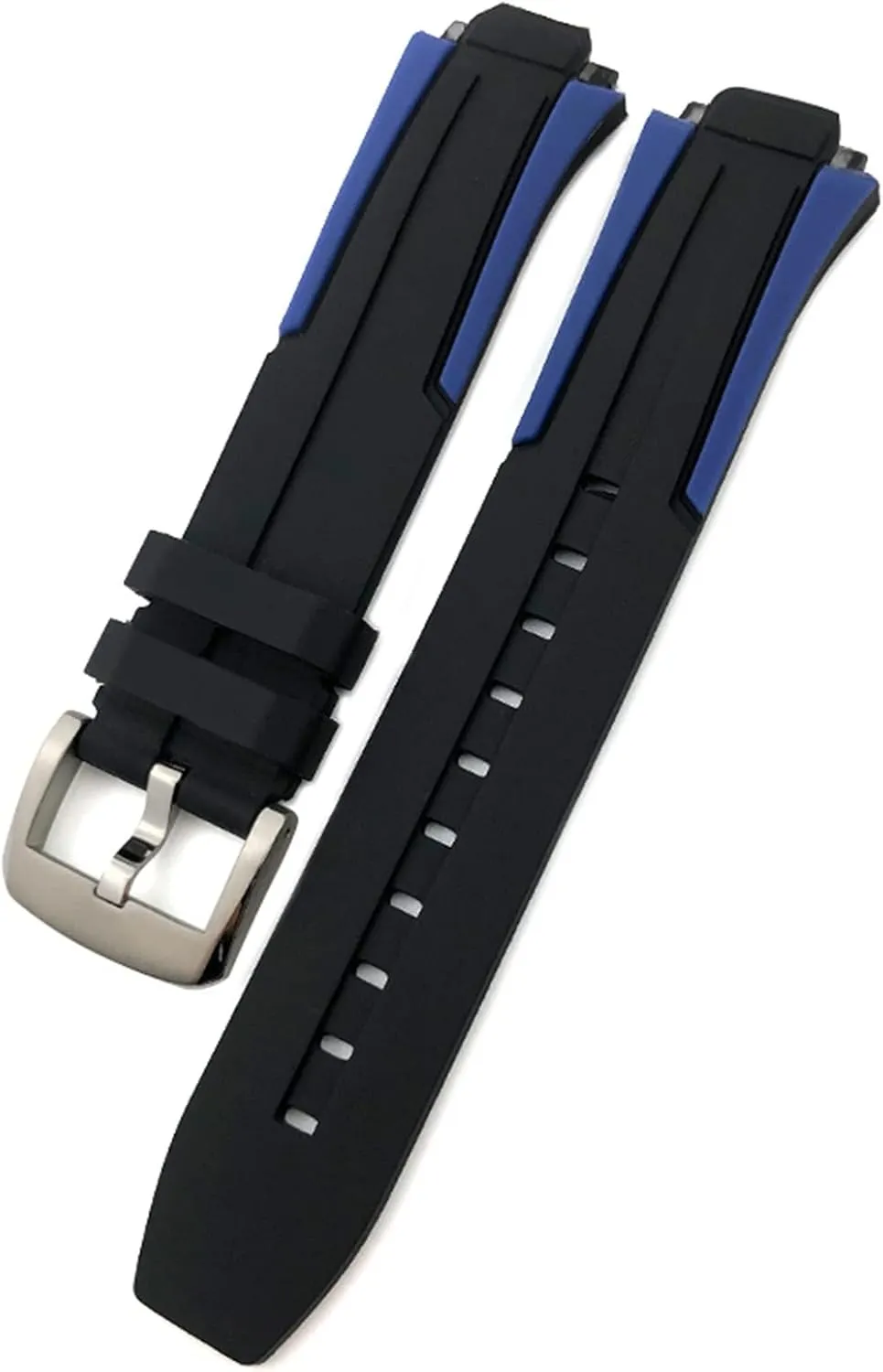 Men Women's Sports Accessories 18mm Rubber Silicone Waterproof Watch band Strap for Tissot musical replica lubricant T111417 Wrist Bracelet Quartz Watch 