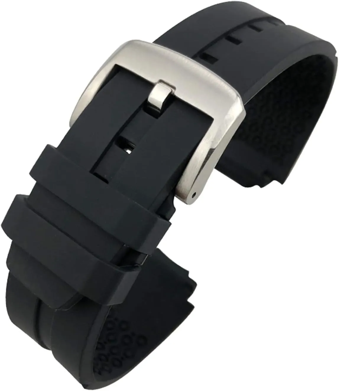 Men Women's Sports Accessories 18mm Rubber Silicone Waterproof Watch band Strap for Tissot musical replica lubricant T111417 Wrist Bracelet Quartz Watch 