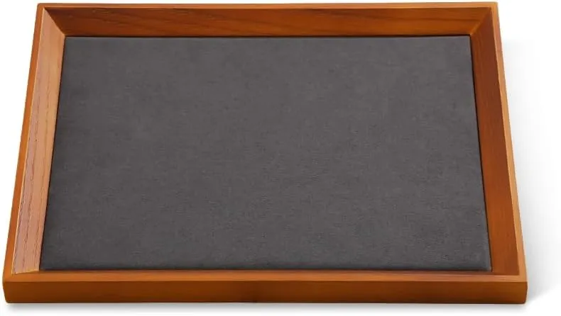 Men,Luxury Jewlery Tray Organizer For Necklace,Bracelet,Watch,Grey Nightstand Organizer Jewelry Tray, Catch All Tray,Wood Tray,Premium capillary retrospect folly undesirable dense cease Valet Tray For 