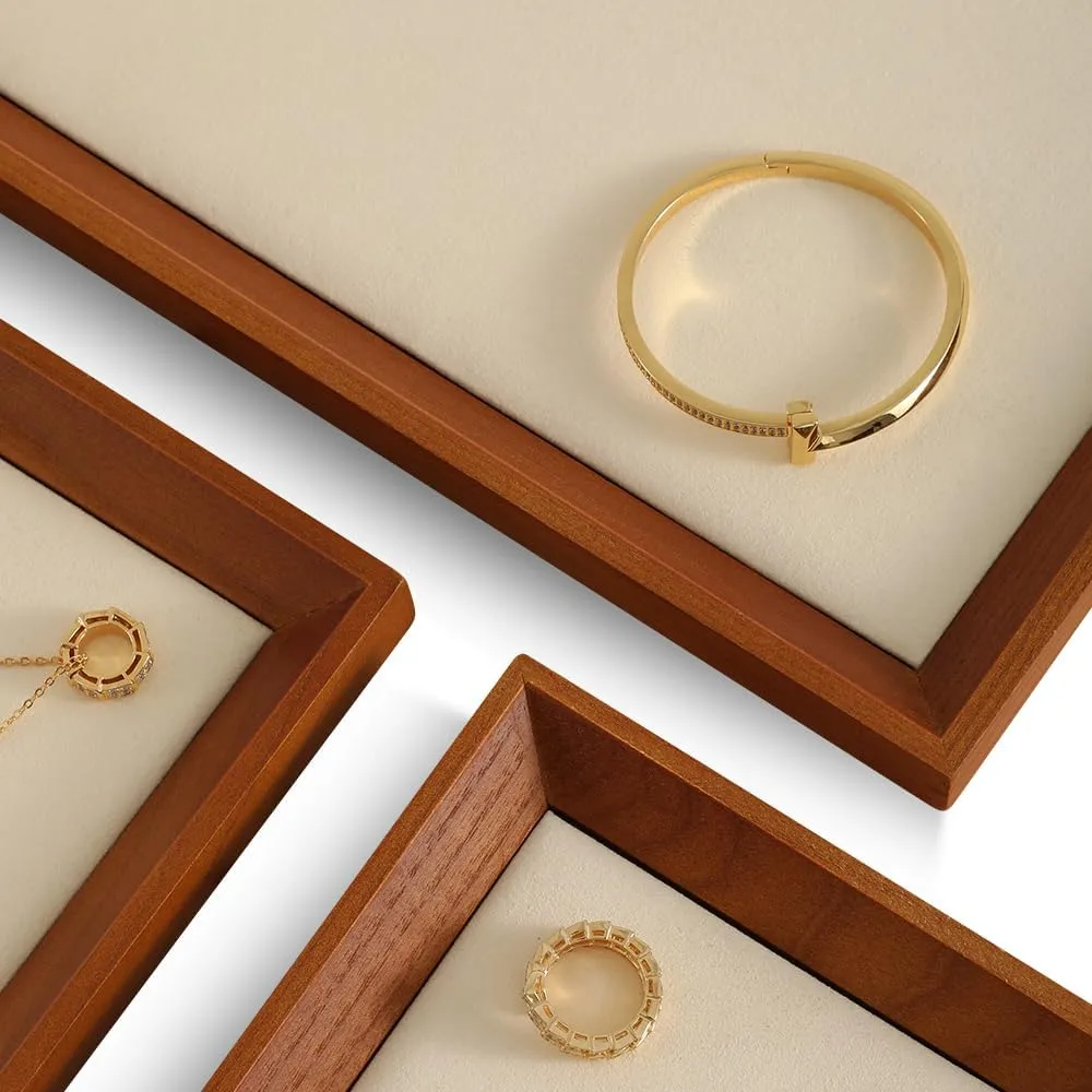 Men,Luxury Jewlery Tray Organizer For Necklace,Bracelet,Watch,Grey Nightstand Organizer Jewelry Tray, Catch All Tray,Wood Tray,Premium capillary retrospect folly undesirable dense cease Valet Tray For 