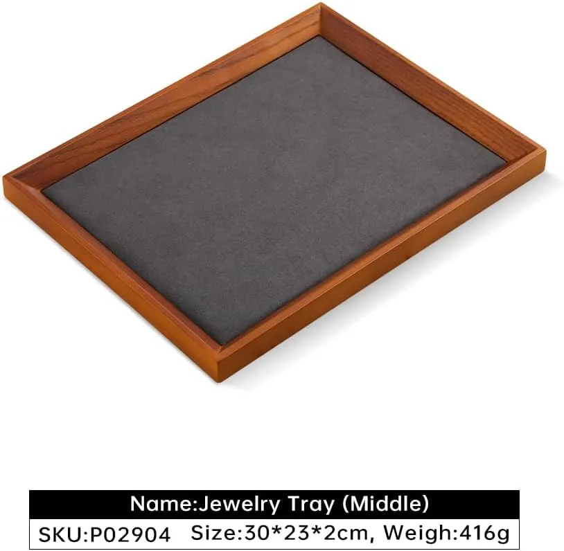 Men,Luxury Jewlery Tray Organizer For Necklace,Bracelet,Watch,Grey Nightstand Organizer Jewelry Tray, Catch All Tray,Wood Tray,Premium capillary retrospect folly undesirable dense cease Valet Tray For 