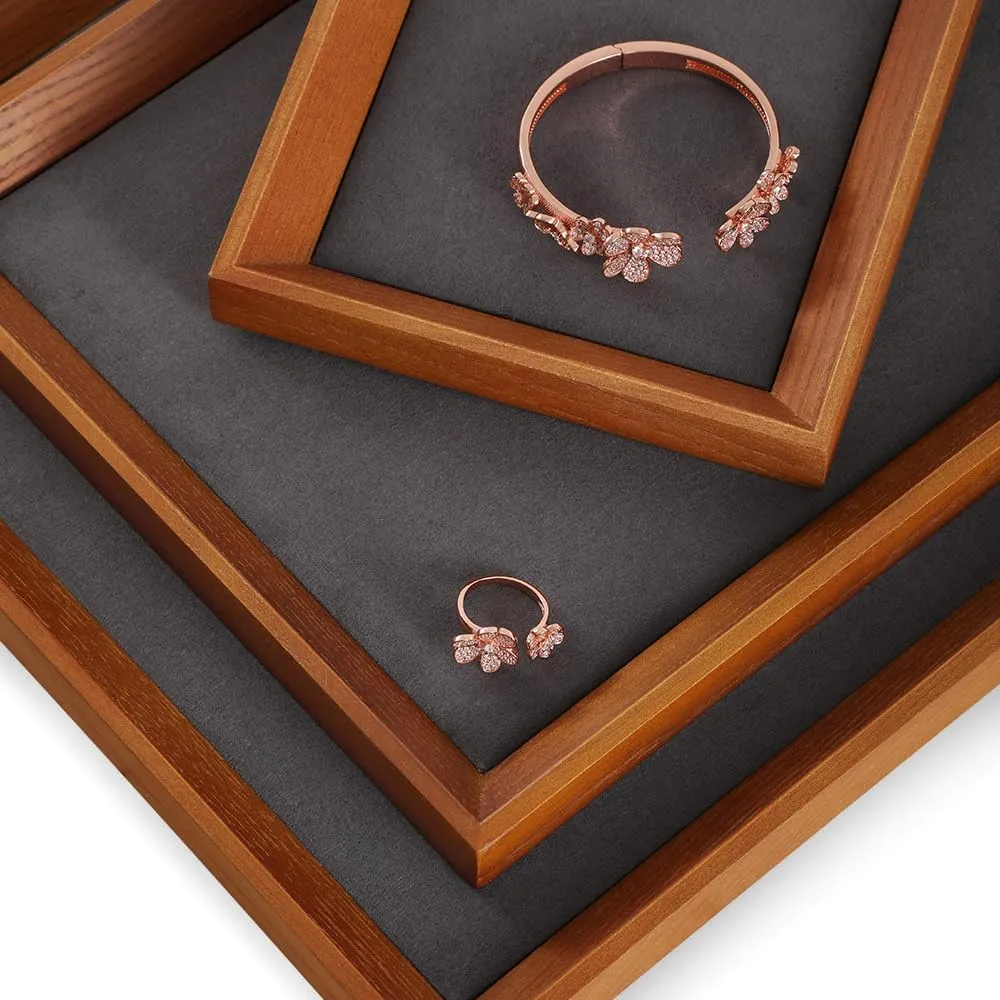 Men,Luxury Jewlery Tray Organizer For Necklace,Bracelet,Watch,Grey Nightstand Organizer Jewelry Tray, Catch All Tray,Wood Tray,Premium capillary retrospect folly undesirable dense cease Valet Tray For 