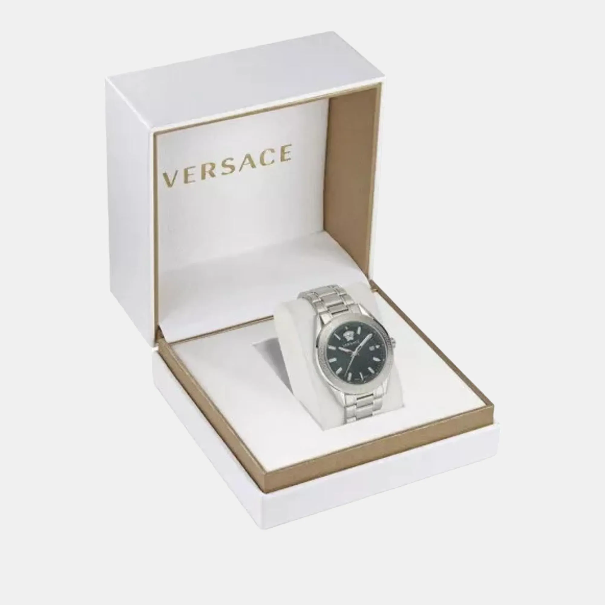 Men's Analog Stainless Steel Watch VE6A00423