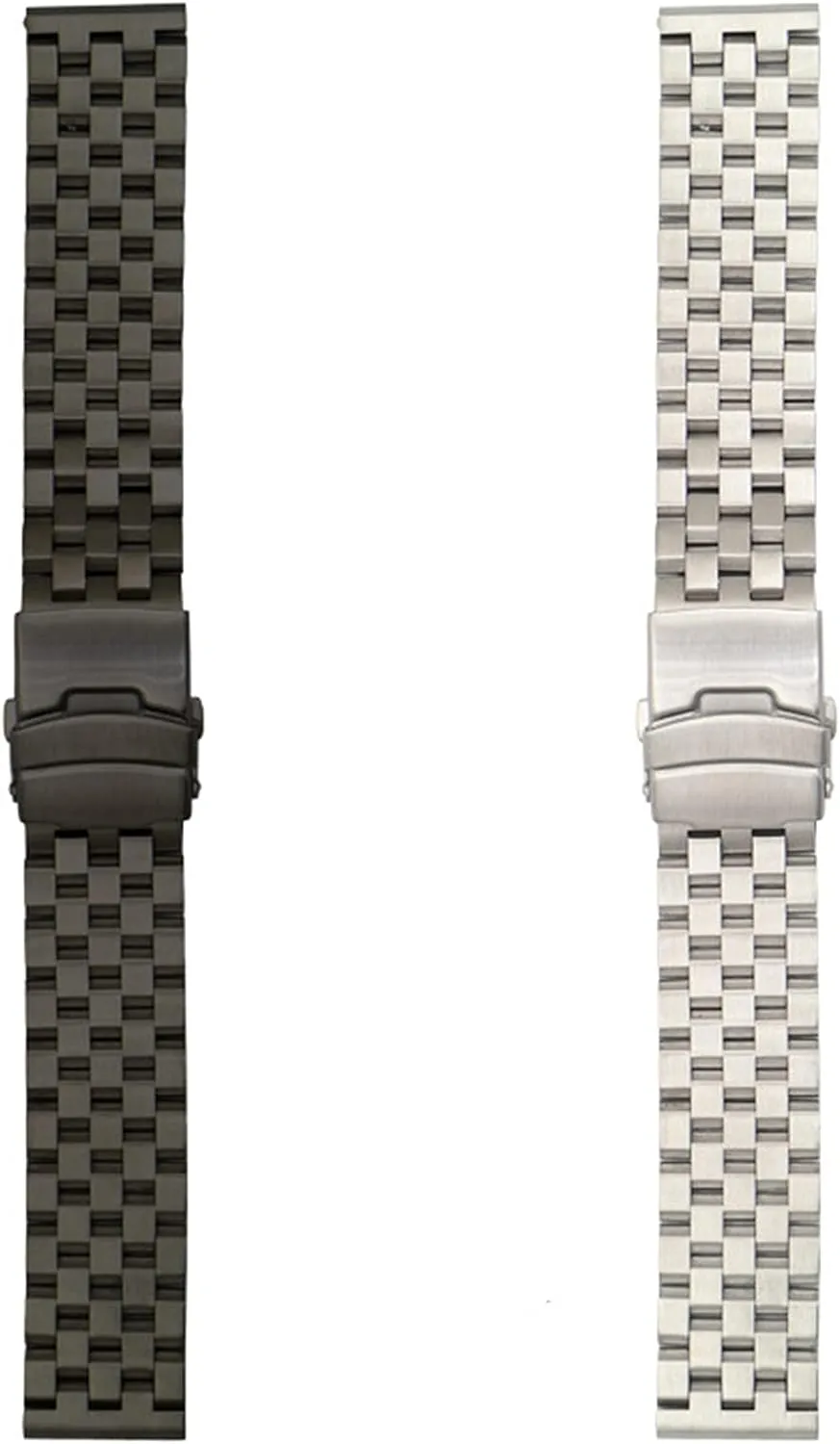 Men's and Women's nowcasting minimal department faithful Butterfly Buckle Ultra-Thin Mesh Stainless Steel Strap Light Strap Polished Bracelet Replacement 18Mm/20Mm/22Mm/24Mm 