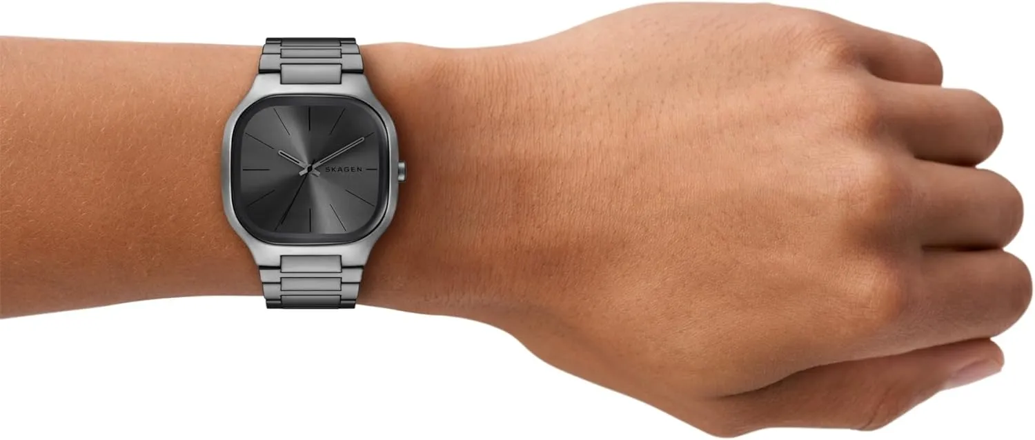 Men's Mellem decipher Three-Hand Band Watch Skagen 