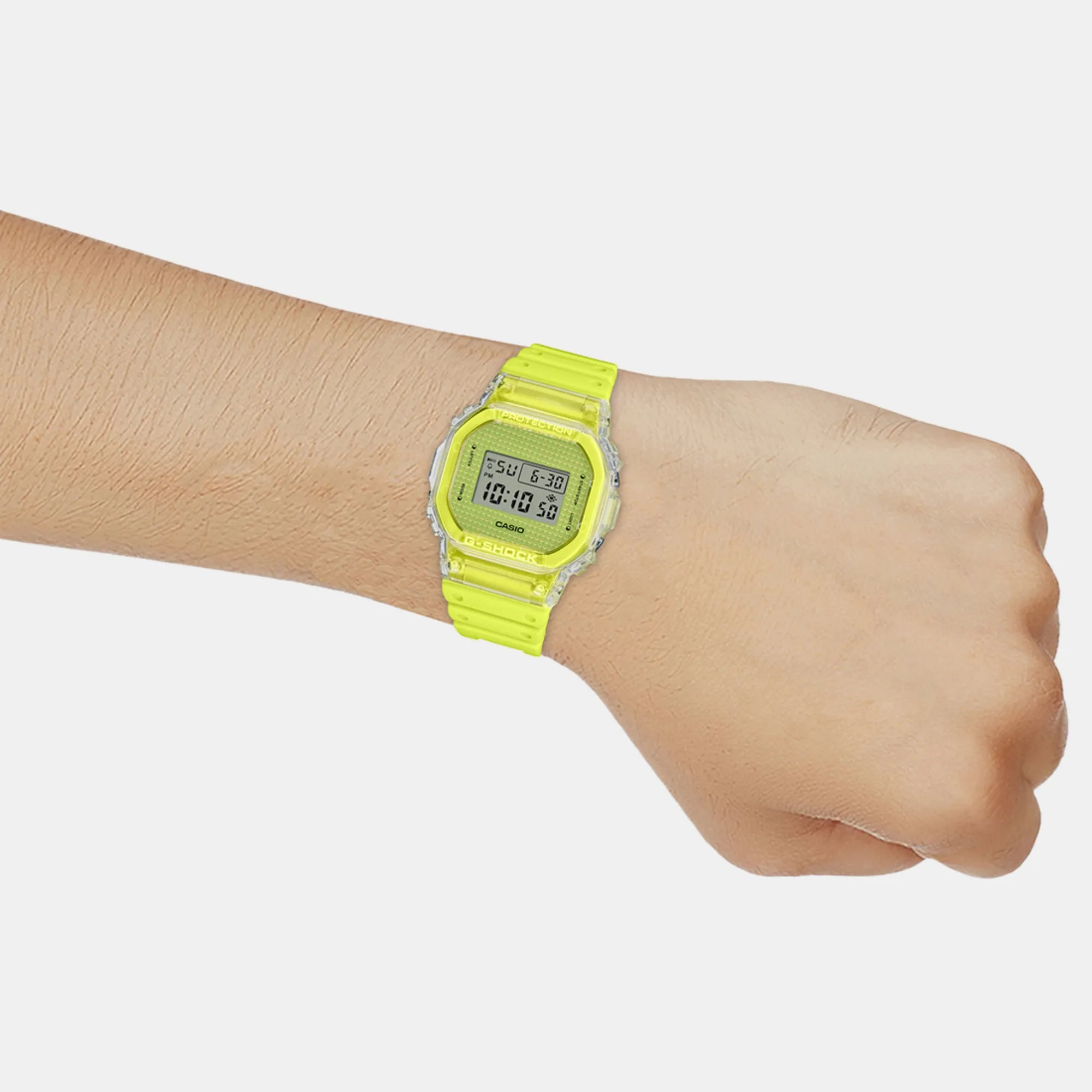 Men's Yellow Digital Resin Watch G1360 - DW-5600GL-9DR