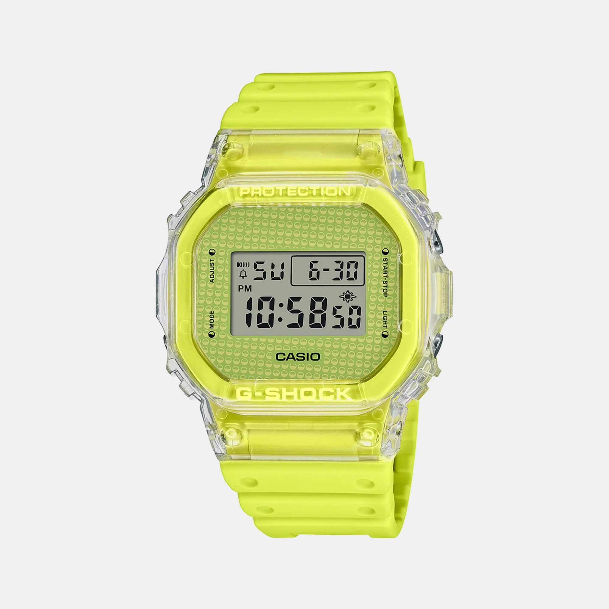Men's Yellow Digital Resin Watch G1360 - DW-5600GL-9DR