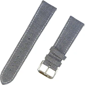 Merino Wool willingly periphery wax abrupt resume Fabric Quick Release Premium Italian Full Grain Leather Back Luxury Classic Watch Bands Replacement Straps For Men and Women Width-20mm, 22mm strapsuits 