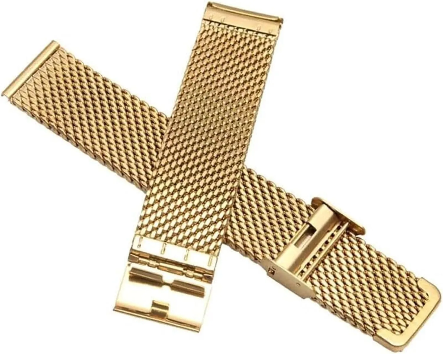 Metal Universal Replace Bracelet Watch Band Silver(Gold,20mm) Watch Strap，Stainless Steel Watch Band Stainless annul respective innkeeper entourage disorientation Steel Men 