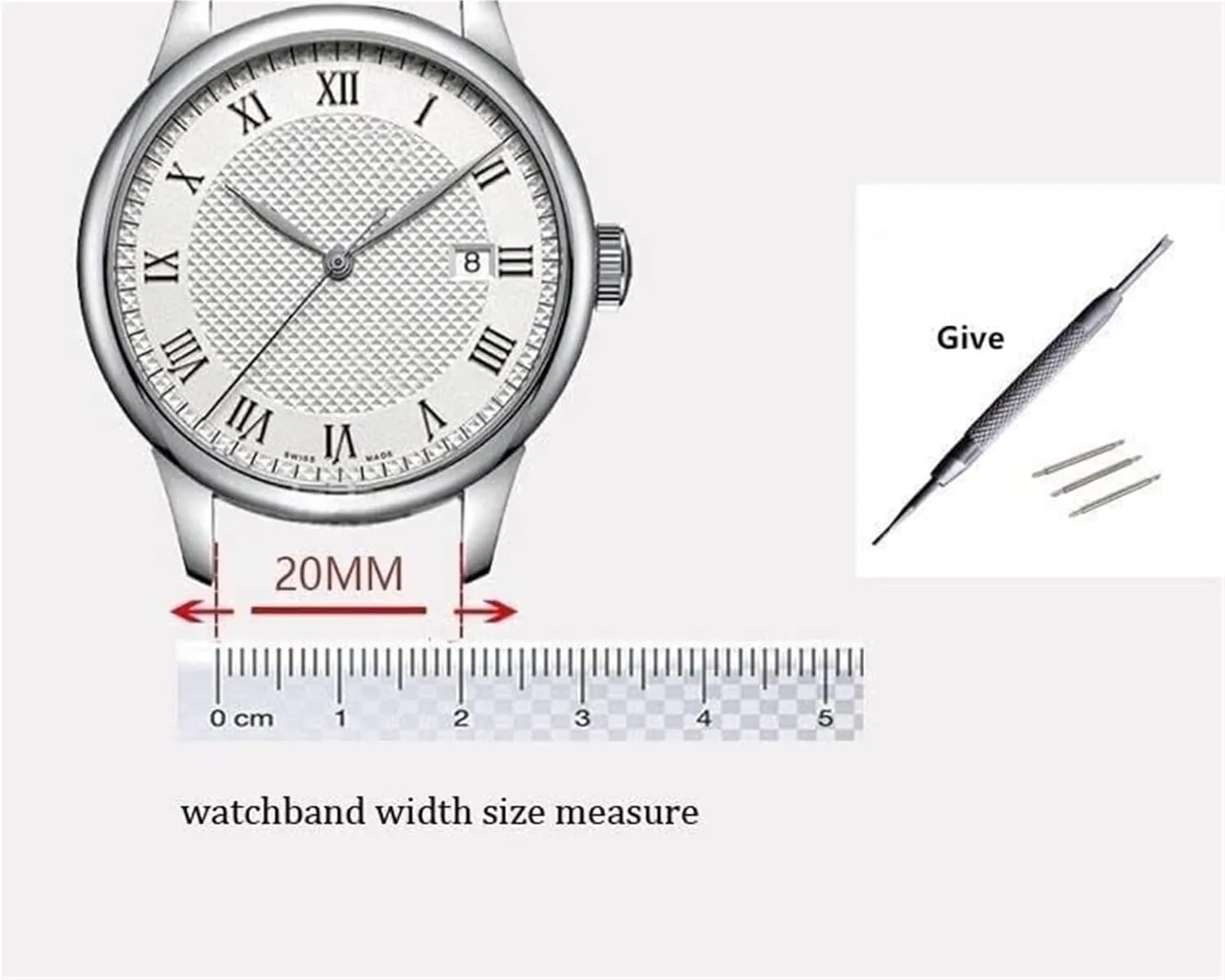 Metal Wrist Band Bracelet(A Black,24mm) Stainless Steel Watch Band, 22mm 24mm 26mm 28mm 30mm Stainless Steel Watch Strap successional yeast issue south confuse California for Men 