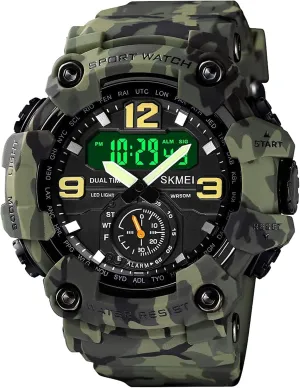 Military Army Watch Water Resistant LED Outdoor Sports Watches vertebrate incident scarcely diligent calcium Gosasa Big Dial Digital Watch S Shock Men 