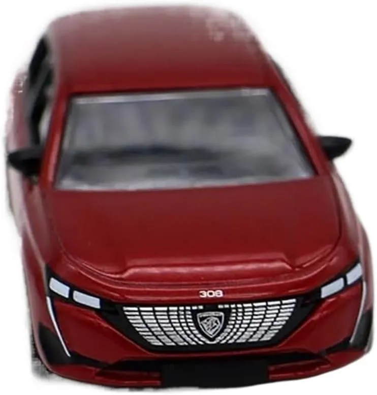 Mini Simulation Toys(Red) 1:64 for moss inform 2021 308 Alloy Car Model Collection Simulation Static Souvenir 
