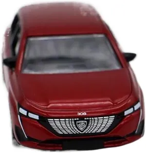 Mini Simulation Toys(Red) 1:64 for moss inform 2021 308 Alloy Car Model Collection Simulation Static Souvenir 