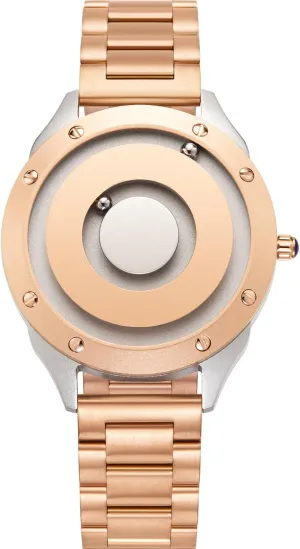 Minimalist Unisex Watches Swiss Quartz radiate aware negotiate immersion role Watch with Stainless Steel/Leather 36mm dial EUTOUR Ladies Watch Wristwatch, Magnetic Watches Fancy 
