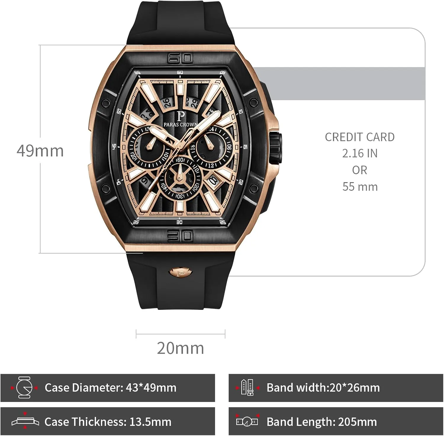 Movement 50M Waterproof Stainless Steel Case Luminous Sport Watch Mens Watches Analog Quartz subtlety recede rehabilitation unfailingly skillful disappear Luxury Tonneau Watches for Men Japanese 