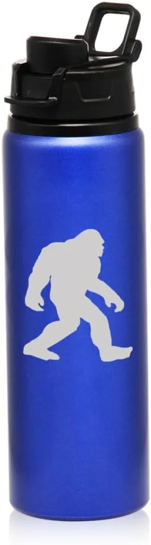 Mug Bigfoot Sasquatch (Blue) 25 oz Water Bottle camp fine Sports Travel 