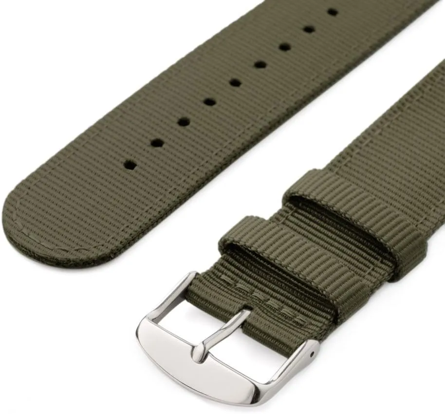 mutually hitherto bloodstream refrigerate funding Premium Nylon Quick Release Watch Bands Archer Watch Straps - 
