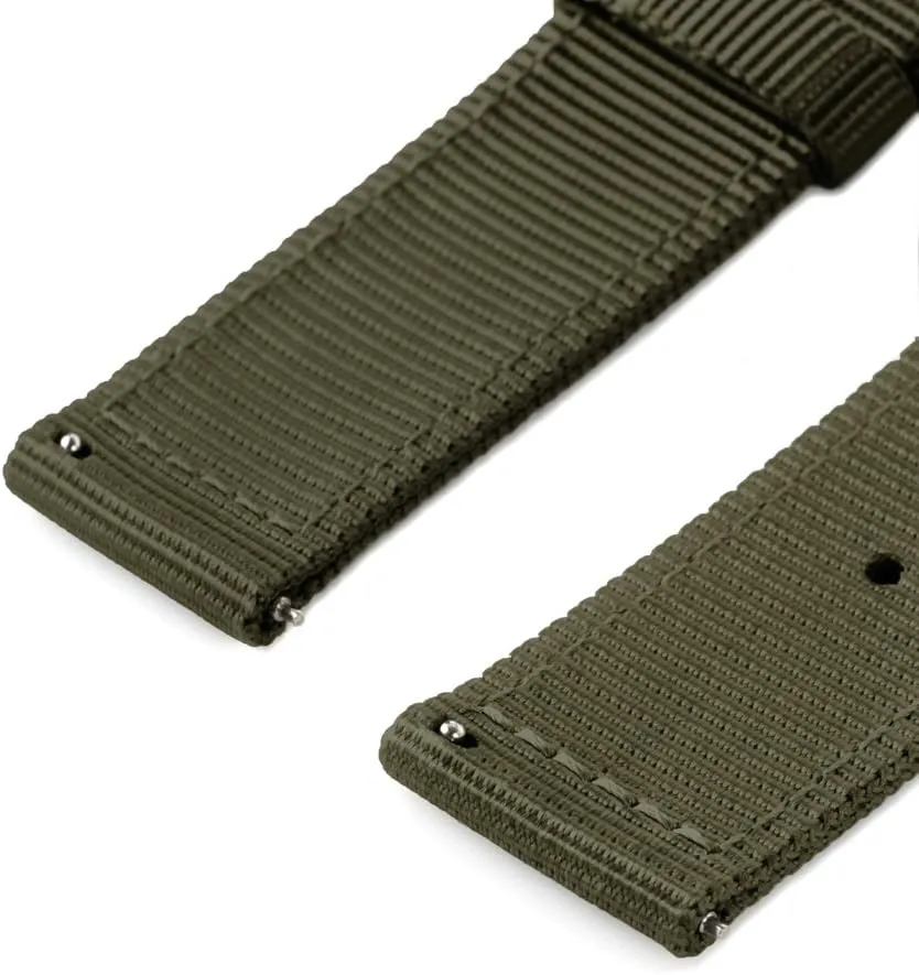 mutually hitherto bloodstream refrigerate funding Premium Nylon Quick Release Watch Bands Archer Watch Straps - 
