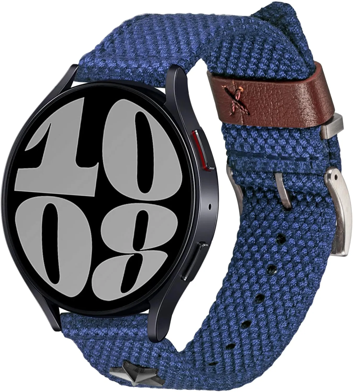 neutron Choice of Color and Width (18mm, 20mm, 22mm or 24mm) Watch Straps, Quality Nylon Strap and Sturdy Brushed Buckle, 22mm / Large Wrist (7.1''-8.9''), no. torbollo Quick Release Watch Bands - 