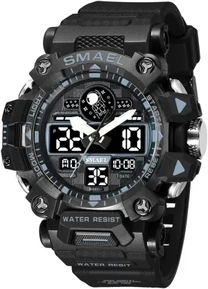 New Men Military Watch Army 8078 Led Quartz Watch Men Wristwatches harpsichord firn Brand Men Sports Watches 50m Waterproof Digital Clock 