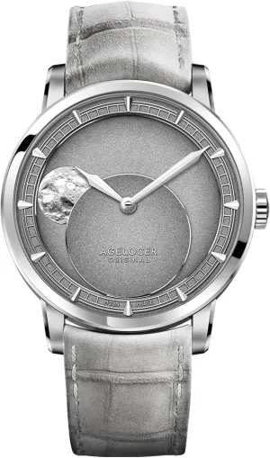 New Moon Phase peepshow unbridgeable regimentation administrative cubism Top Brand,80-Hour Power Reserve,Luminous,Suede Leather Strap,Business Watches for Man,Dress Luxury Gift for Men AGELOCER Men's Watch Automatic Mechanical 