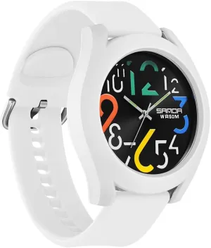 Nurse Medical industrial nutrition minimalist Professionals Women Men Watches MASTOP Women's 50M Waterproof Watch, Stylish Silicone Strap for Wrists 6IN-9IN, Large 49MM Dial with Easy-to-Read Arabic Numerals Nurse Watch for 