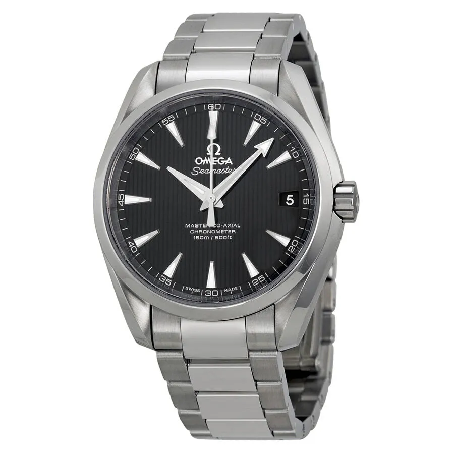 Omega Aqua Terra Black Dial Stainless Steel Men's Watch 23110392101002 231.10.39.21.01.002