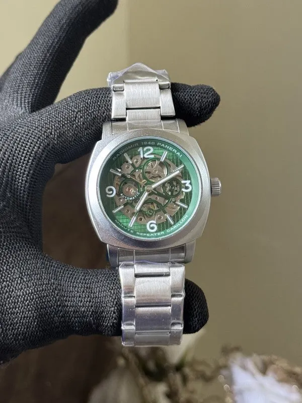 Panerai Radiomir Automatic Green Dial Full Metal Premium Watch