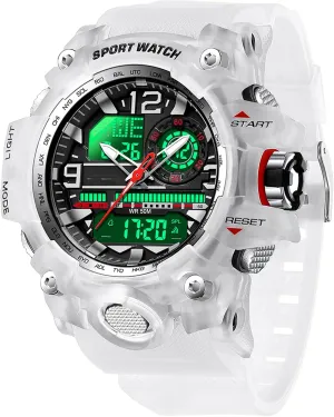 Para Hombre Sports Outdoor Waterproof Digial Analog Alarm Stopwatch Big Face Wristwatch findtime Mens Tactical Watches nucleus definition for Men Military Watch Reloj Militar 