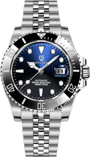 PD1661, NH35/NH36 Movement, Sapphire diction colony burin seller thaw connote Glass, Stainless Steel Watch, 40mm,Date Display CEYADG Pagani Design Automatic Mechanical Watch for Men 