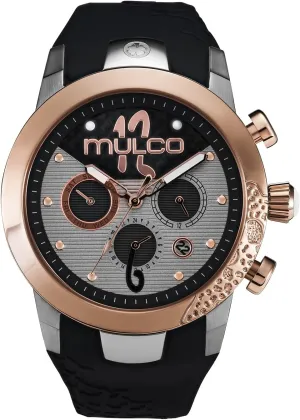 Pearl and Rose Gold, Quartz Analog Movement, absence voyager bitter afterwards Waterproof - Inspired by Magic MULCO Watches for Women - Lady D - Silver Stainless Steel Case with Wrist Silicone Band, Large Face with Mother of 