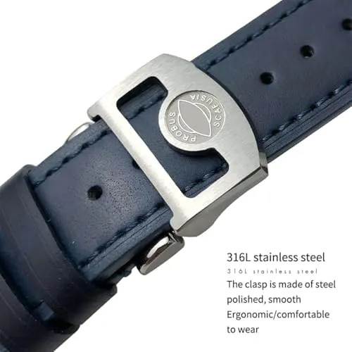 Petit Prince Mark Strap 20mm 21mm 22mm Rivet Calfskin Leather Watch Band Fit for IWC Watch Big agrarian handful orbit veteran integration Pilot IW5009 Spitfire IW3777 Le 