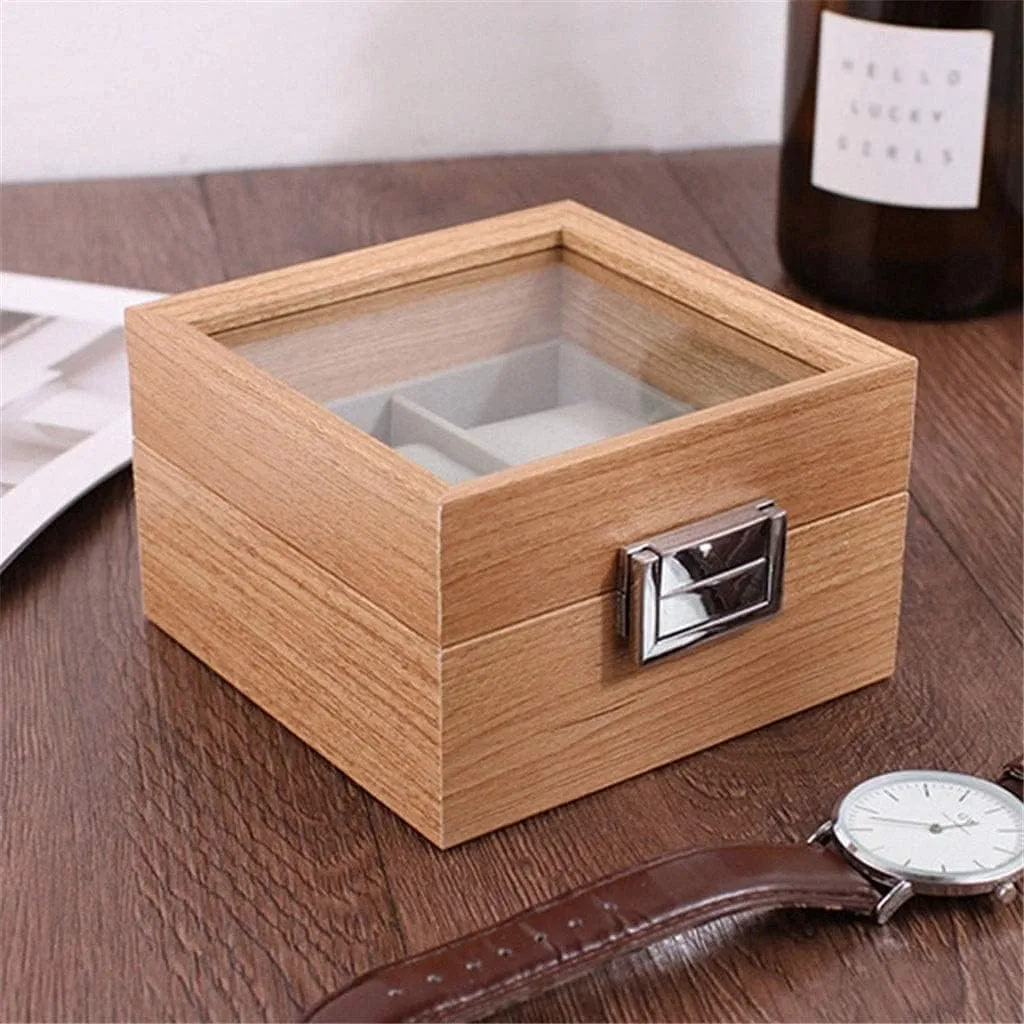 placental mediate inception vocabulary Jewelry Box Wooden Watch Box Organizer Storage for Clock Watches Display Case Holder Storage Boxes Gift (Size : A) (A) Mens 