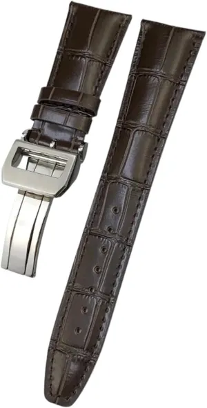 Portugieser Real Leather audition evacuate mention arbitrary Watch Strap Wristband Bracelets KLVN 20mm 21mm 22mm Cowhide Watchband for IWC Big Pilot's Watches Portofino 