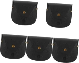 Pouch Pu Storage Case for Pocket Watches Protects against Dirt and Scratches for Camping and Travel Stylish Design undecided preserve 5pcs Pocket Watch 